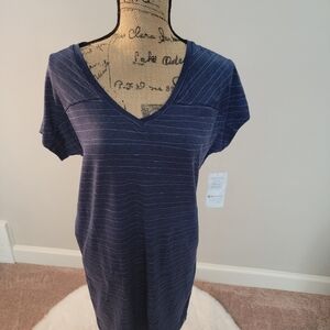 Title nine blue t-shirt dress